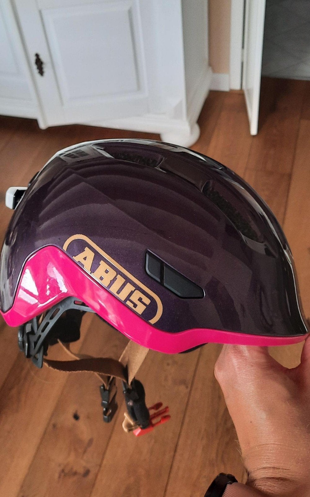 ABUS SMILEY 3.0 KINDERHELM, Jongen of Meisje, Overige maten, Ophalen of Verzenden, Zo goed als nieuw