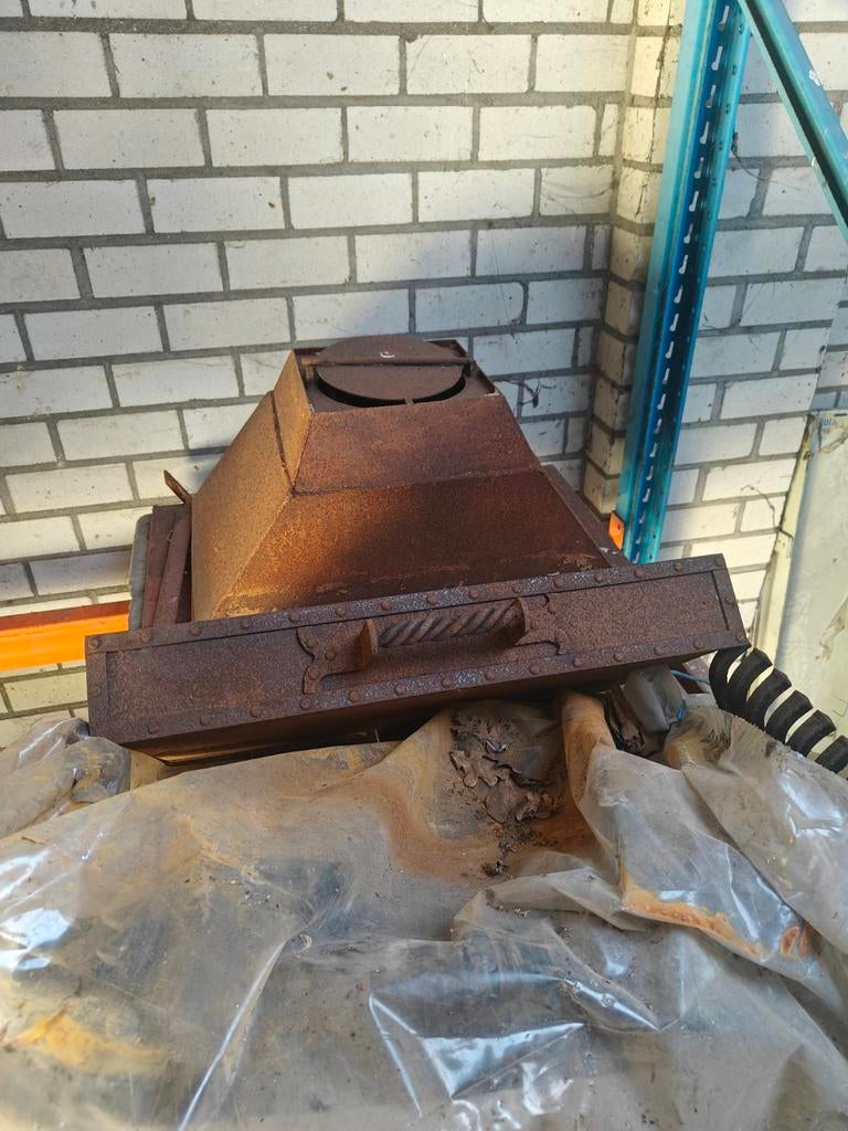 Inbouw open haard onderdelen te koop, Ophalen