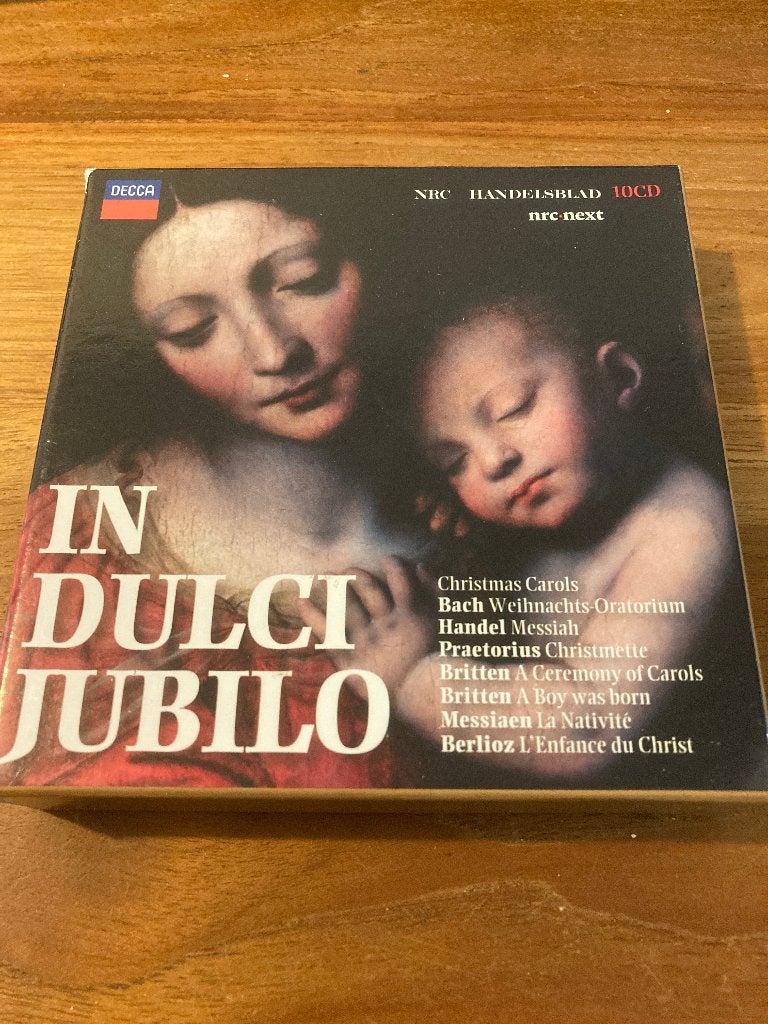 CD Box In Dulci Jubilo (10cd / DECCA, Bach, Handel, Praetori, Kamermuziek, Boxset, Verzenden, Speciale editie