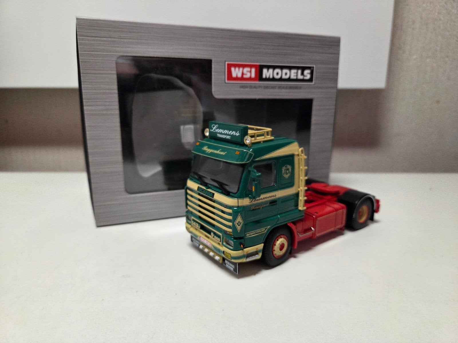 WSI Scsnia 3 serie Streamline Lemmens nieuw, Ophalen of Verzenden, Zo goed als nieuw, Bus of Vrachtwagen, Wsi