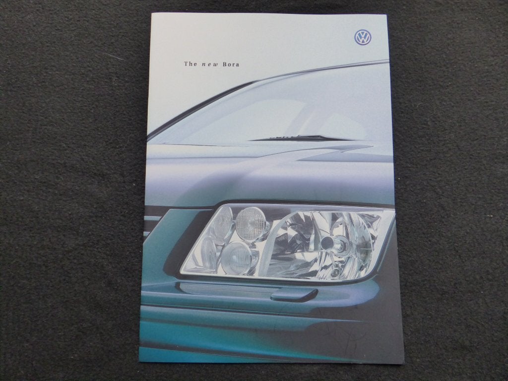 Volkswagen Bora 1998 brochure  Engels, Verzenden, Zo goed als nieuw, Volkswagen