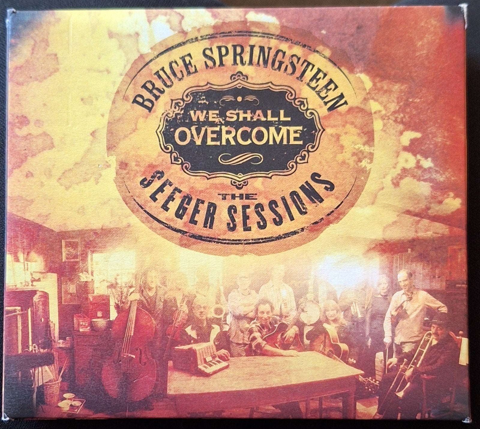 Bruce Springsteen-We Shall Overcome:TheSeegerSessions Cd/Dvd, Gebruikt, Digipak, Ophalen of Verzenden, Folk