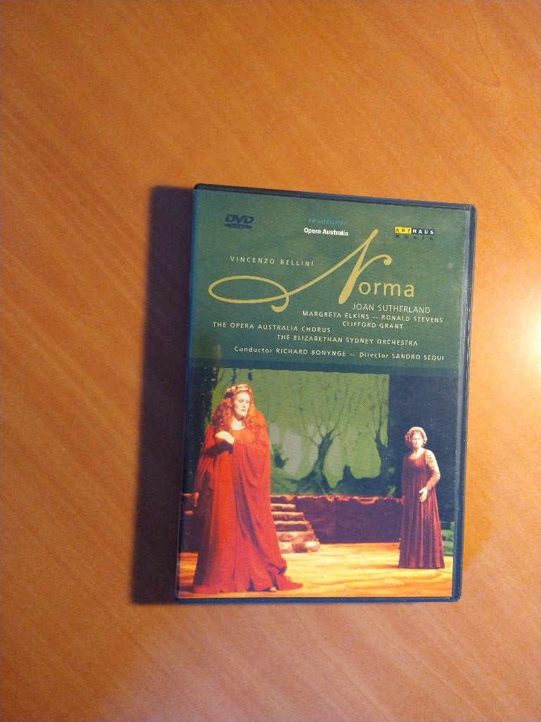 DVD Norma. Vincenzo Bellini, Alle leeftijden, Ophalen of Verzenden, Zo goed als nieuw
