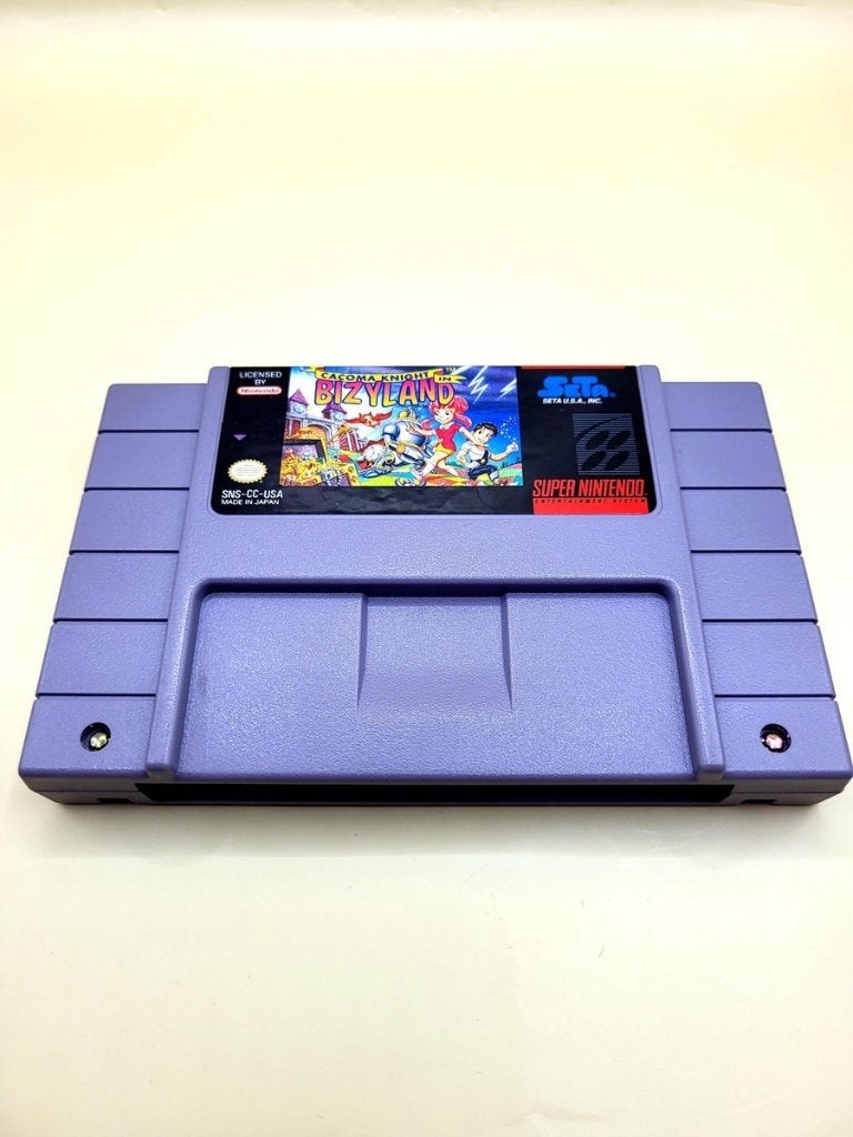 Cacoma Knight In Bizyland NTSC - Super Nintendo - SNES, Nintendo support, 1 speler, Ophalen of Verzenden, Zo goed als nieuw