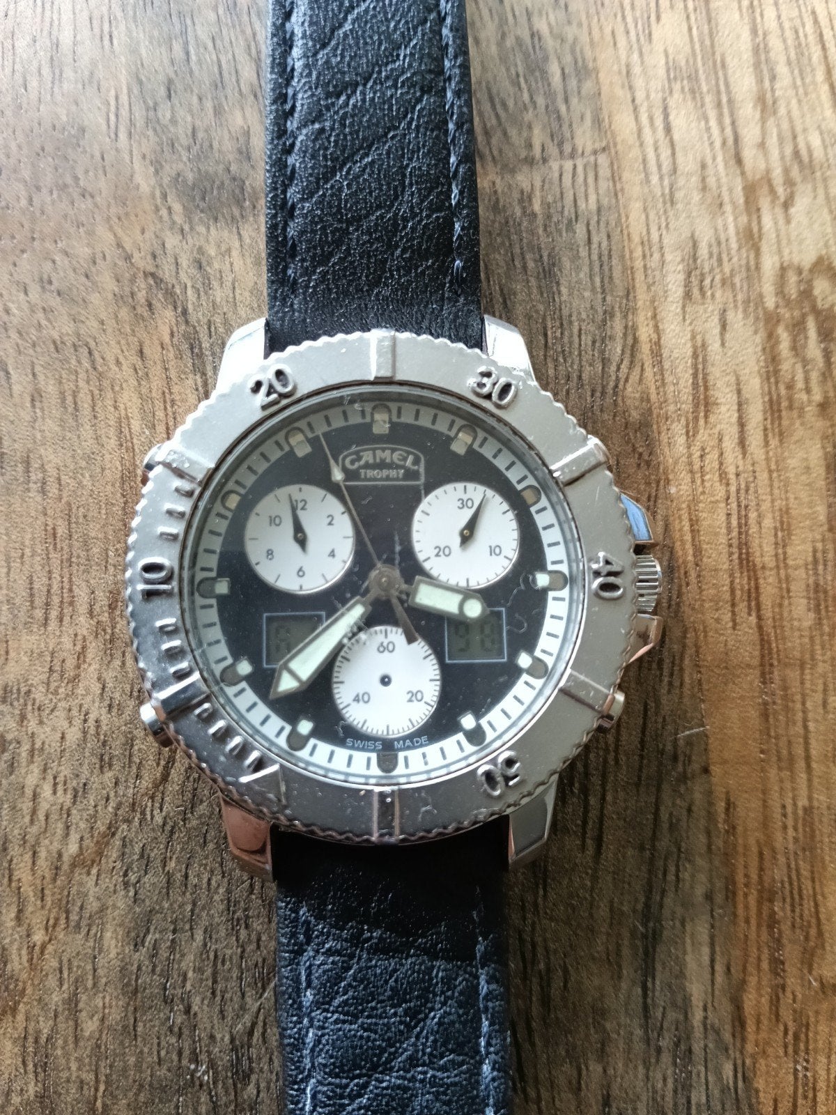 Camel Trophy Adventure Horloge - Vintage Herenhorloge, Ophalen of Verzenden, Overige merken