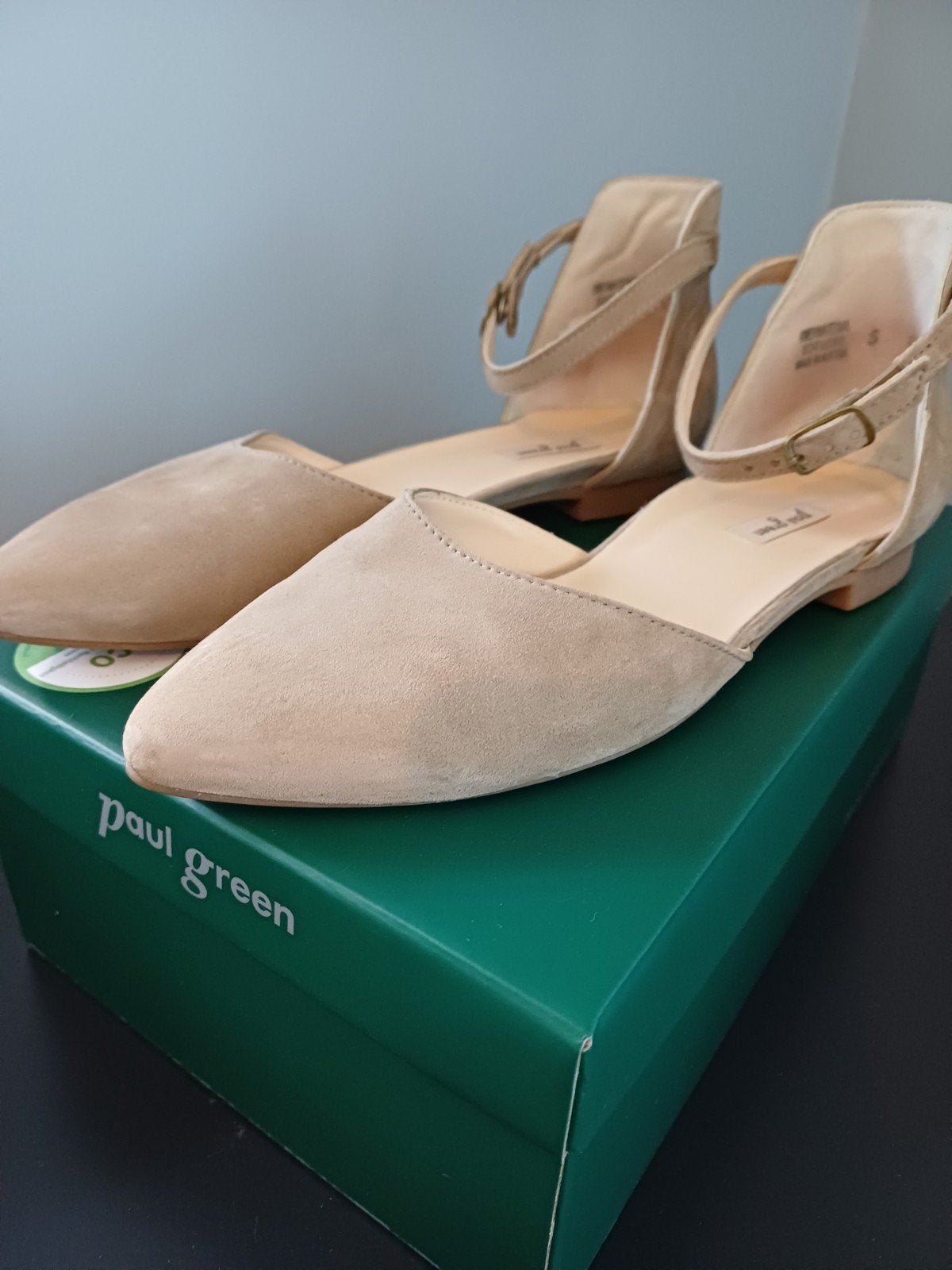 Prachtige zandkleurige Paul Green loafers maat 38, Ophalen of Verzenden, Zo goed als nieuw, Beige, Instappers