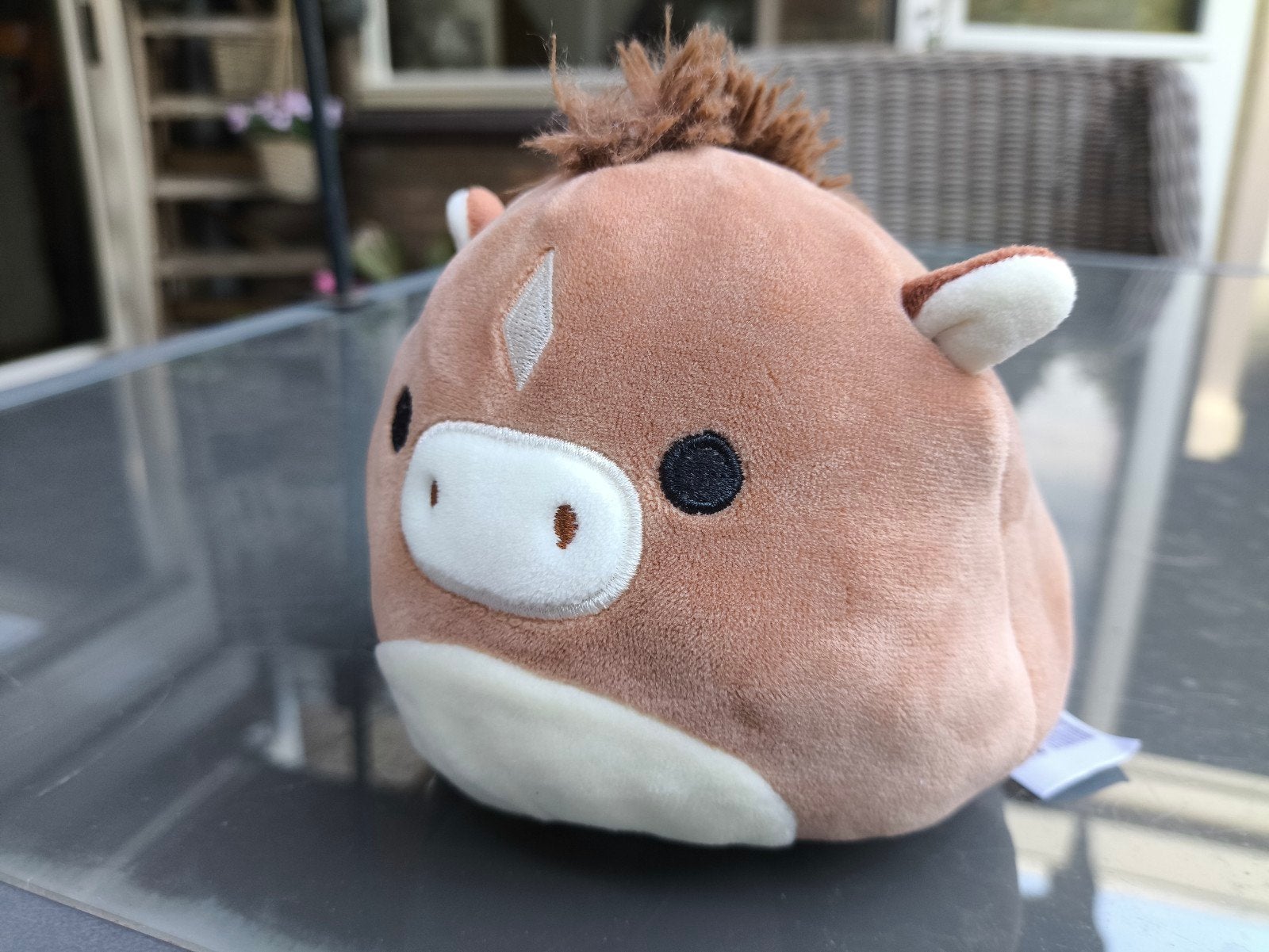 Squishmallows Flip-A-Mallows Koe en Paard Knuffel, Paard, Ophalen of Verzenden, Middelgroot (20 tot 80 cm), Meerkleurig