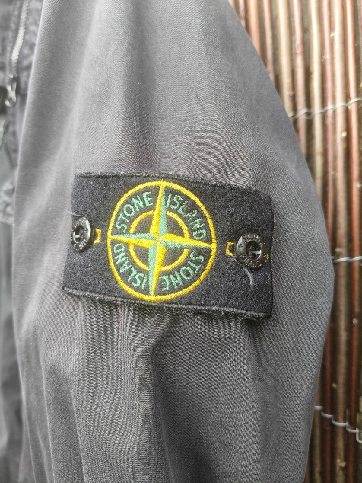 Stone Island  Hooded Overshirt , maat L, Maat 52/54 (L), Zwart, Ophalen of Verzenden, Stone Island