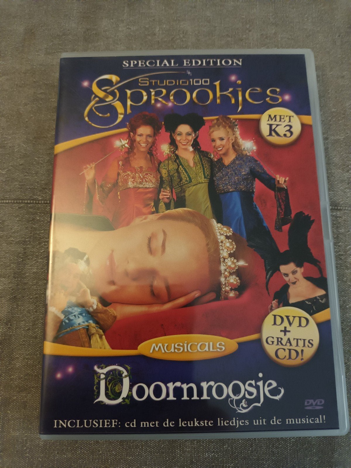 Doornroosje musical dvd + cd, Ophalen of Verzenden