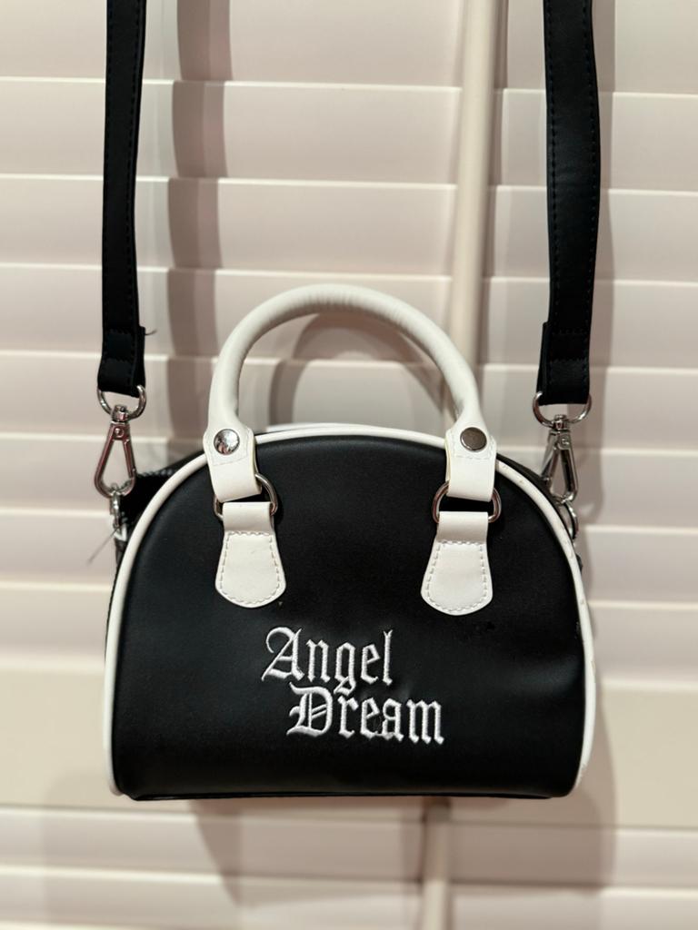 Angel Dream handtasje zwart/wit, Ophalen of Verzenden, Zo goed als nieuw, Zwart, Handtas