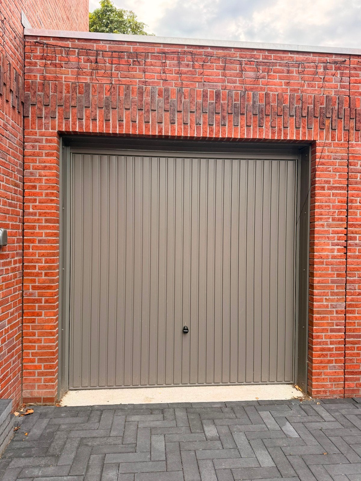 garagedeur, zo goed als nieuw!, Ophalen