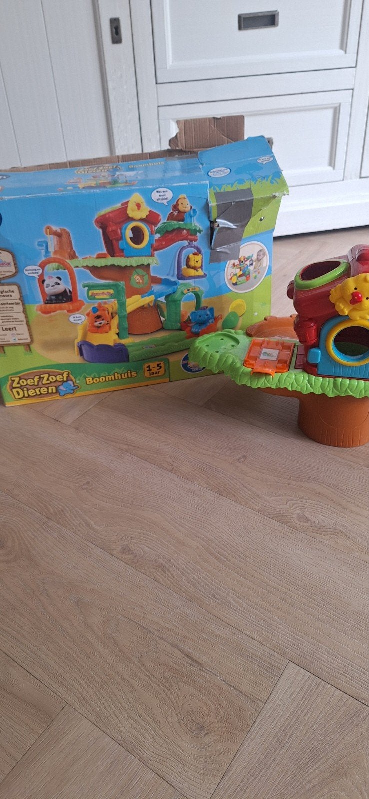VTech Zoef Zoef Dieren Boomhuis Speelset, Ophalen, Gebruikt, Overige typen, Met licht