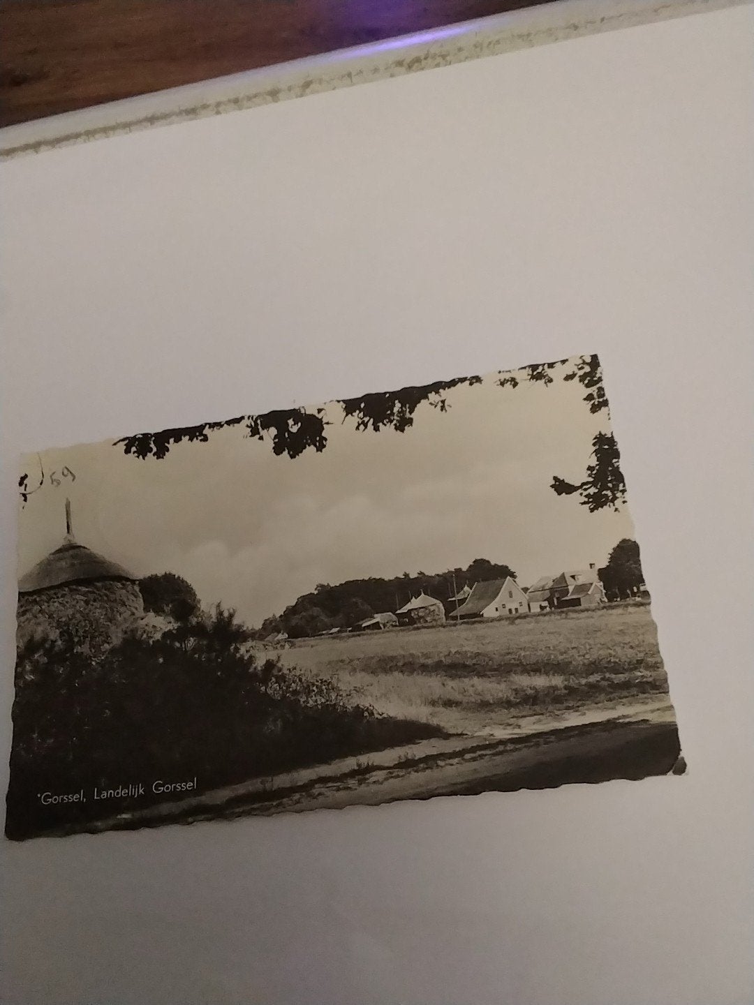 Oude ansichtkaart Gorssel, Landelijk Gorssel (1959), Ophalen of Verzenden, 1940 tot 1960