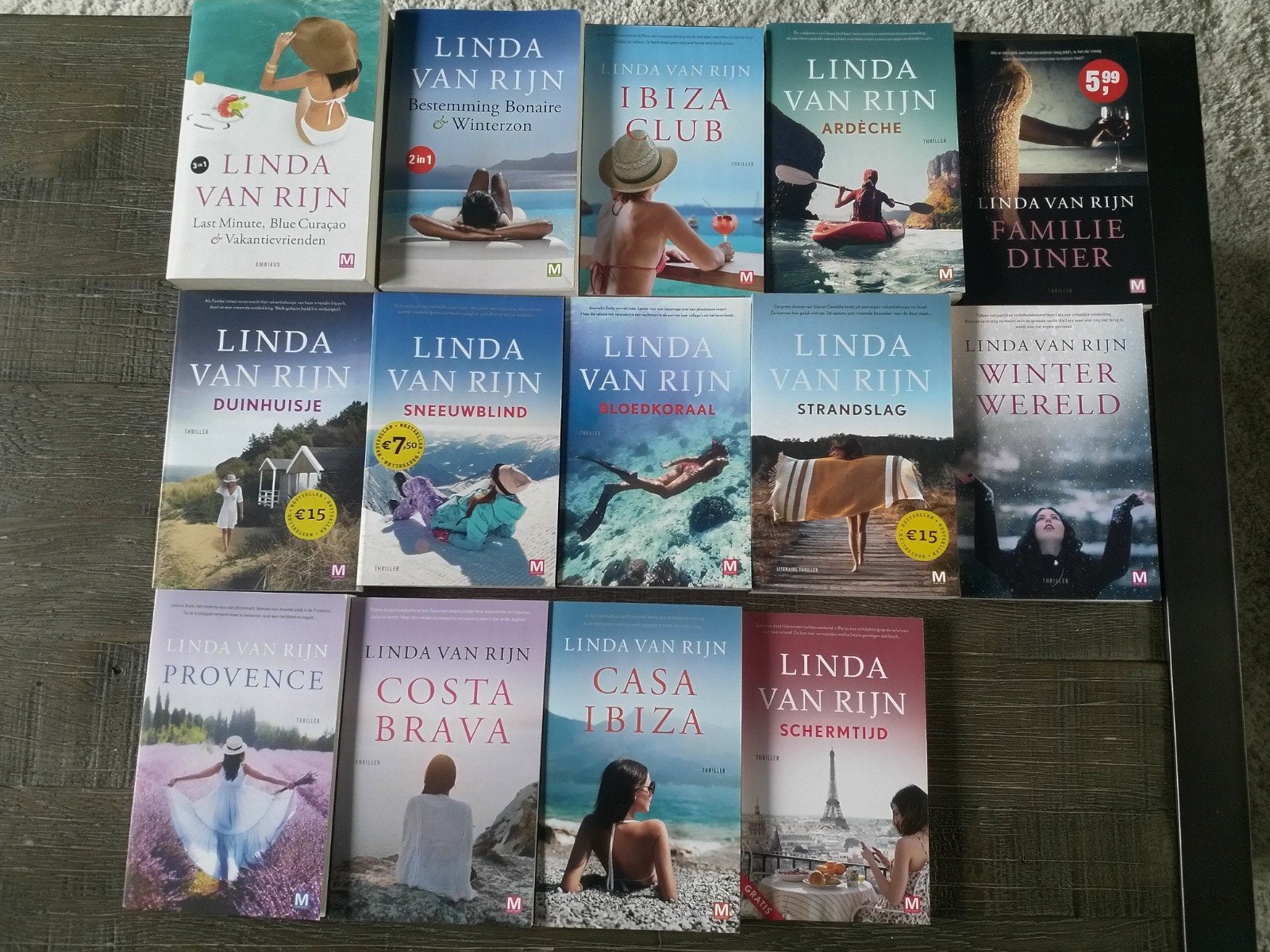 Linda van Rijn, Ophalen, Zo goed als nieuw, Overige
