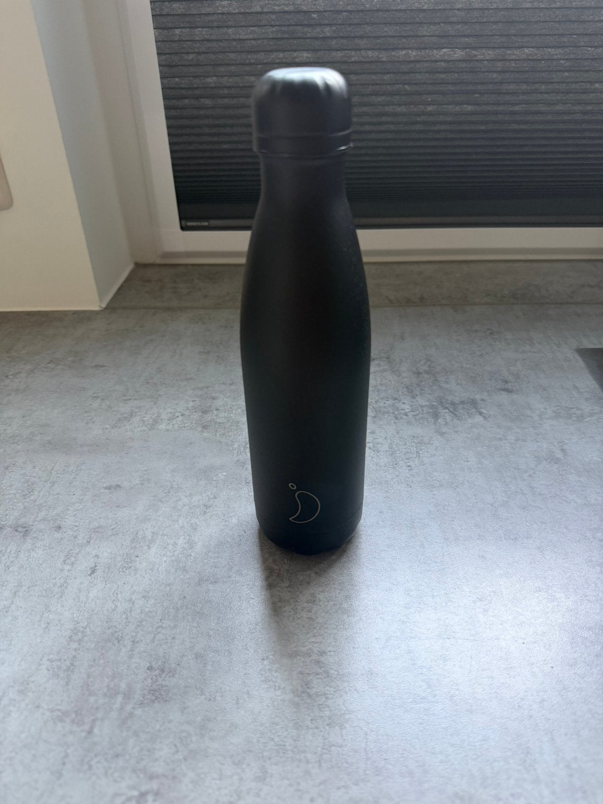 Chilly’s Original Thermosfles | 500ml | Matt All Black, Ophalen, Zo goed als nieuw, Overige typen, Overige merken