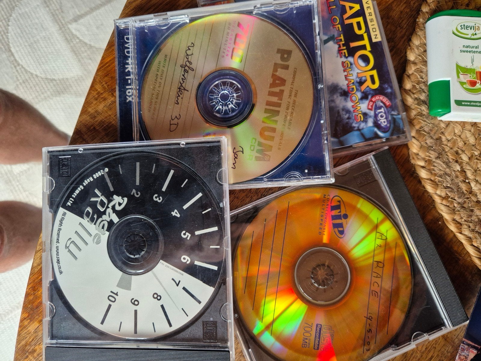 Diverse PC Games: Wolfenstein 3D, Raptor, Rage Rally, A2-Rac, Ophalen, Gebruikt, Shooter, 1 speler
