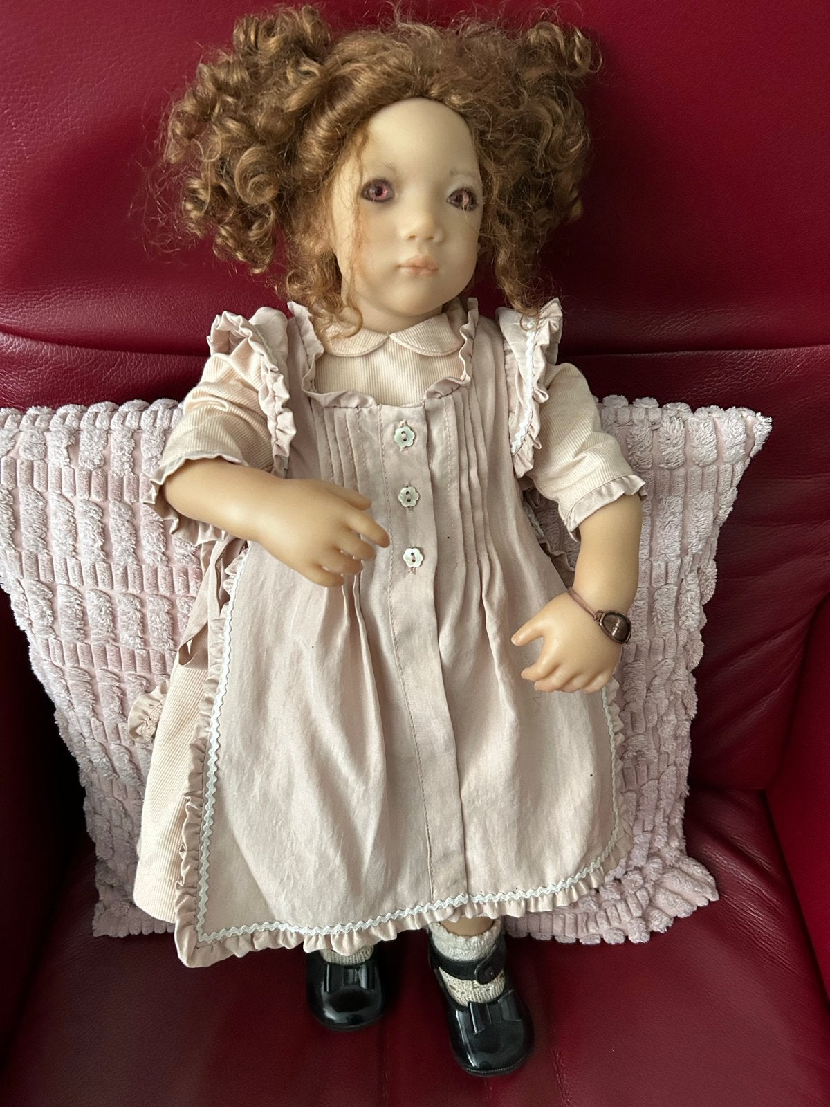 Irmi 🌸 pop van Annette Himstedt, Verzamelen, Ophalen of Verzenden, Zo goed als nieuw, Pop
