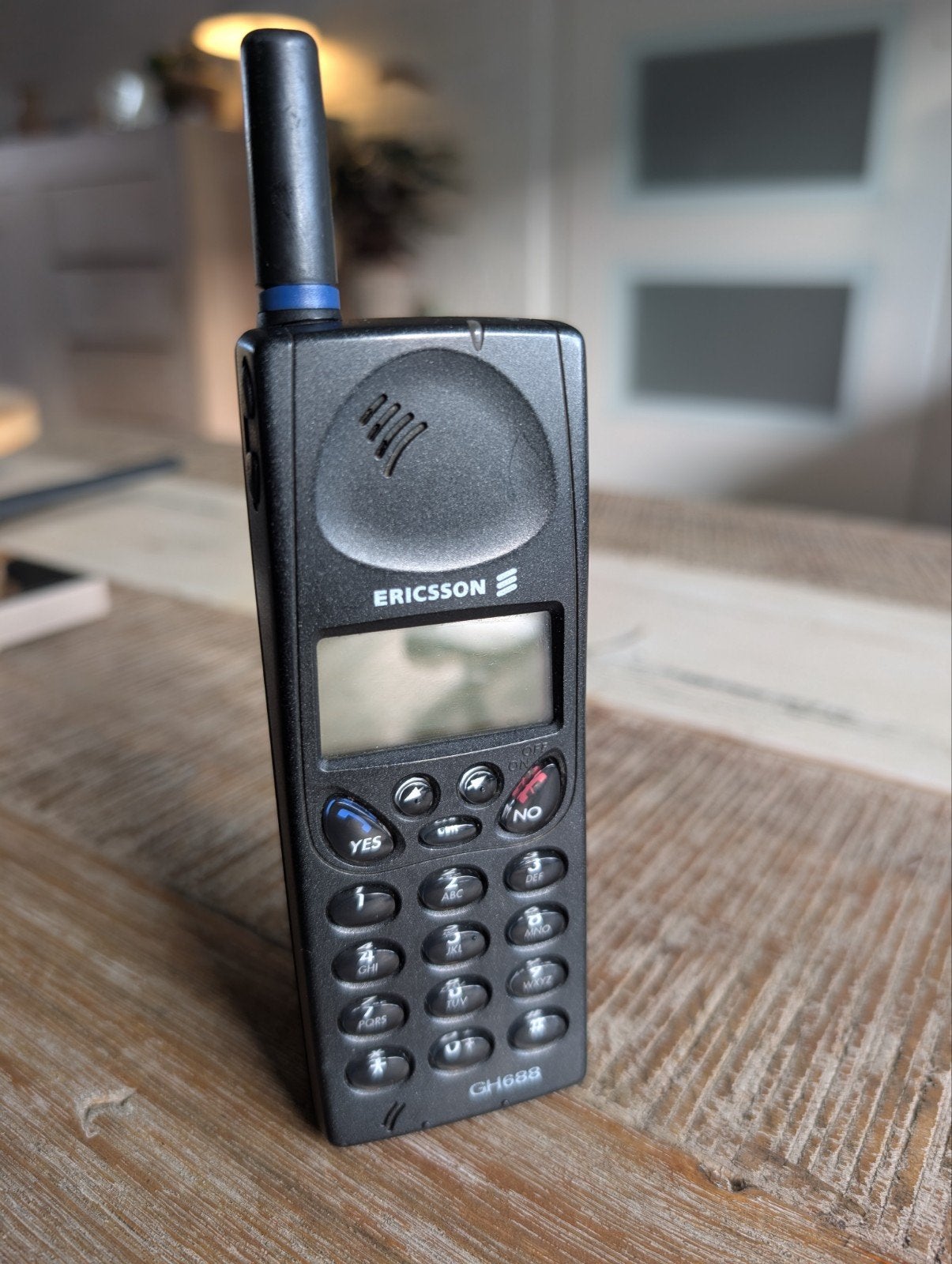 Ericsson GH688 mobiele telefoon – vintage, Ophalen of Verzenden, Geen camera, Zwart, Overige systemen
