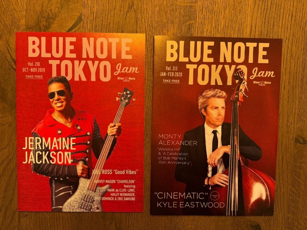 Jermaine Jackson – Blue Note Tokyo JAM Magazine 2019/2020, Ophalen of Verzenden, Nieuw, Boek, Tijdschrift of Artikel