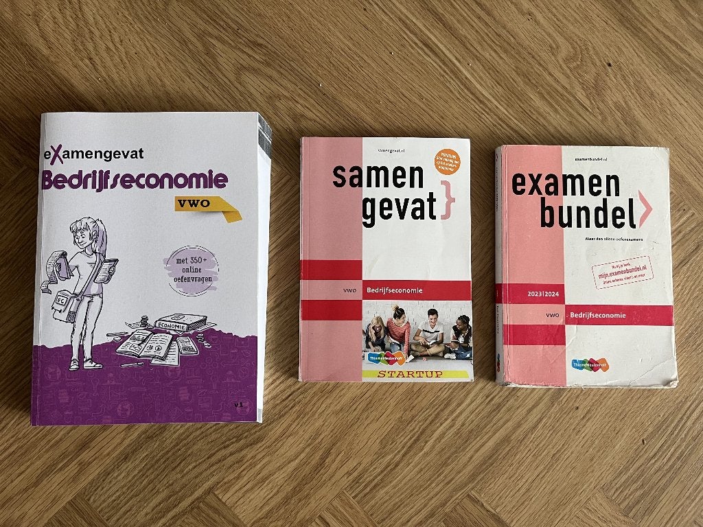 Examenbundel - Examengevat - Samengevat Bedrijfseconomie VWO, Boeken, Schoolboeken, Ophalen, Gelezen, VWO, Bedrijfseconomie of M&O