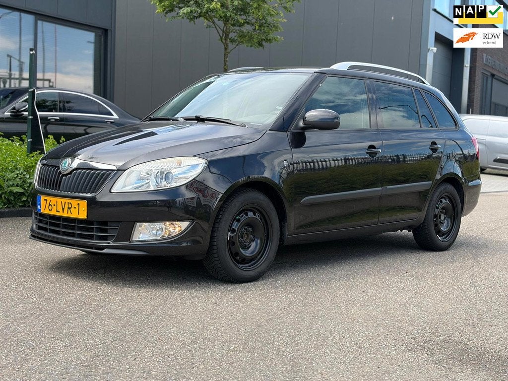 Skoda Fabia Combi 1.2 TDI Greenline Export, Auto's, Skoda, Voorwielaandrijving, Euro 5, 1199 cc, Zwart