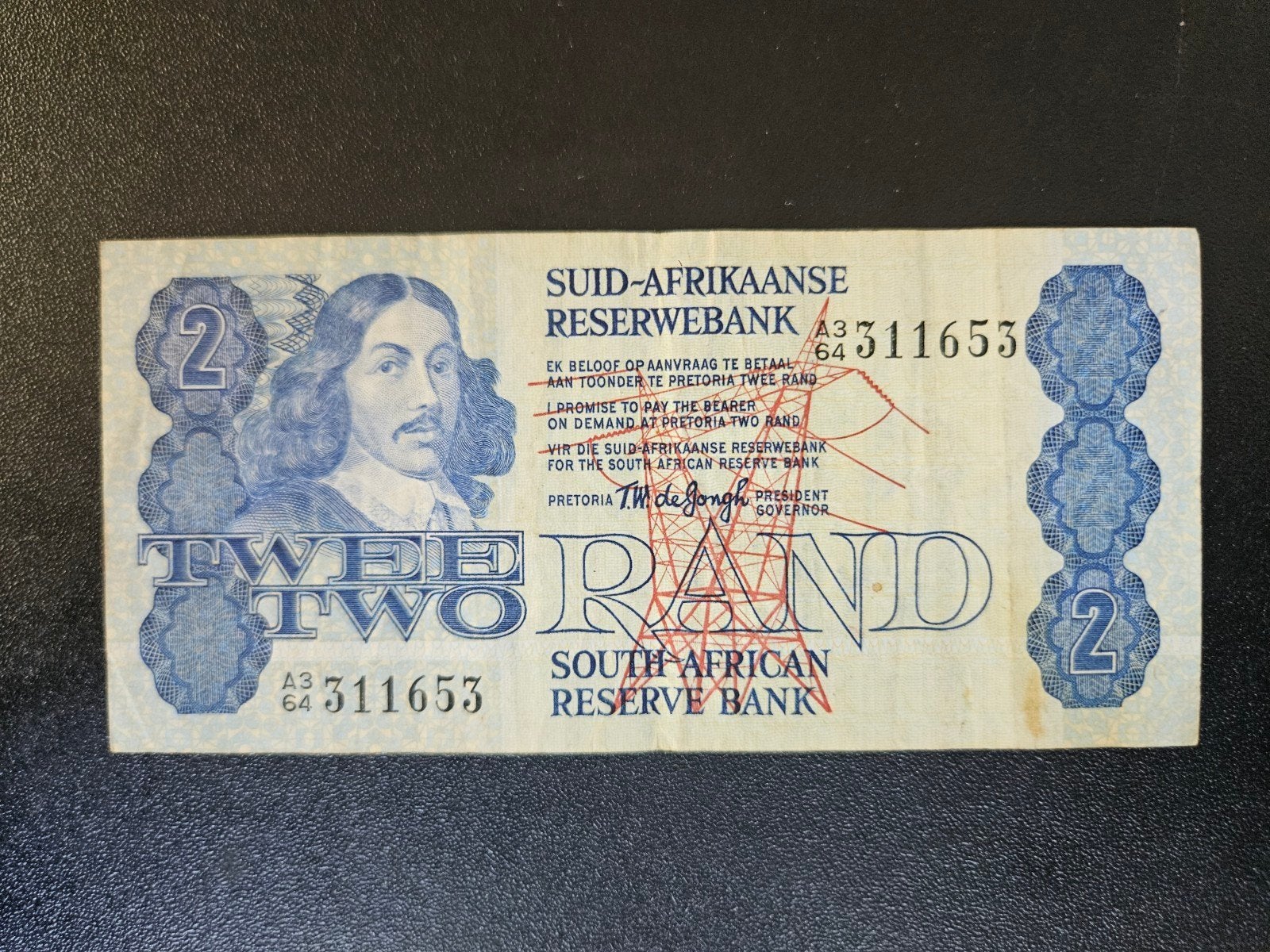 Zuid-Afrika pick 118a 1978-81, Postzegels en Munten, Ophalen of Verzenden, Zuid-Afrika, Los biljet