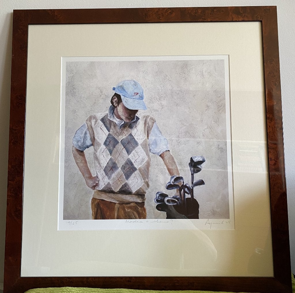 kunstdruk, Ophalen, Giclée, Papier/karton, Ingelijst