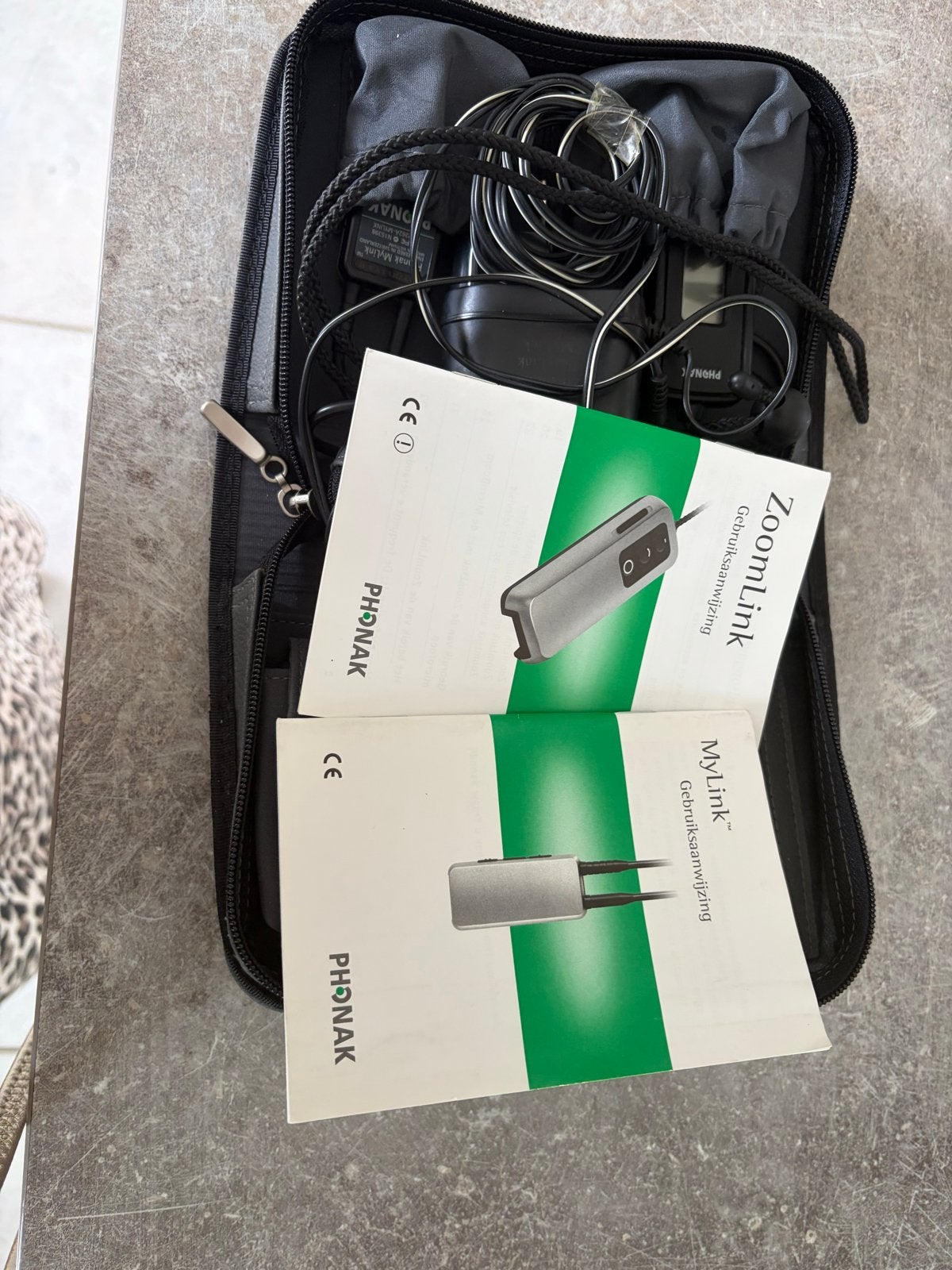 Phonak ZoomLink en MyLink met tas, Ophalen of Verzenden, Gebruikt