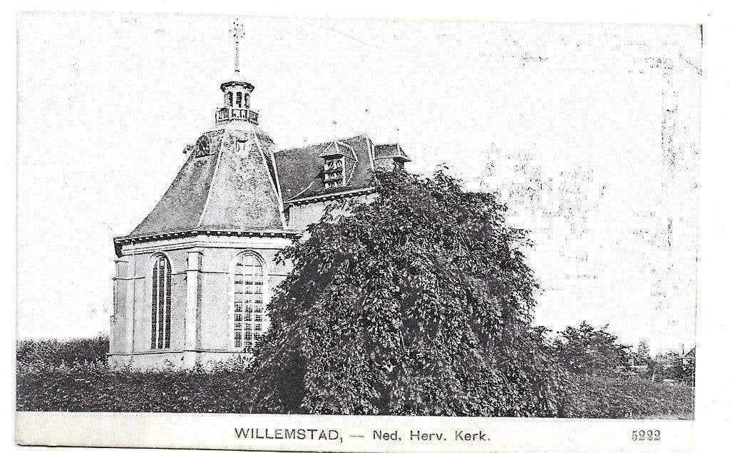 AK Willemstad - Ned. Herv. Kerk, Verzenden, Voor 1920, Ongelopen, Noord-Brabant