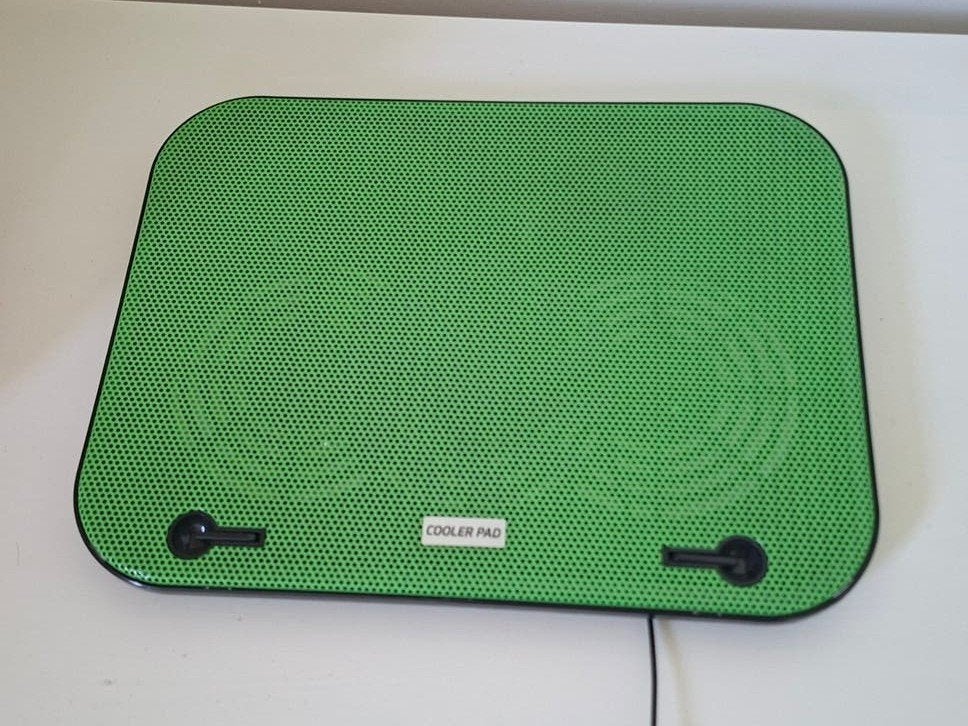 Groene laptopkoelmat, Ophalen of Verzenden, Nieuw