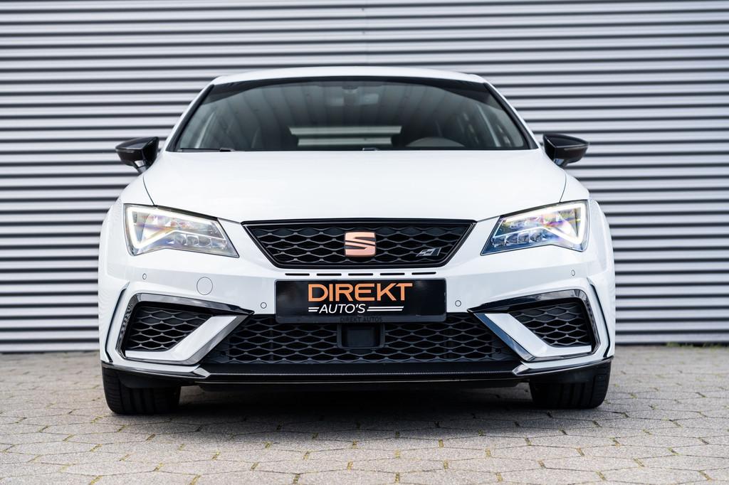 SEAT Leon 2.0 TSI CUPRA VIRTUAL BREMBO SCHAAL CARBON R PACK, Auto's, Seat, Gebruikt, Zwart, 4 cilinders, 1984 cc