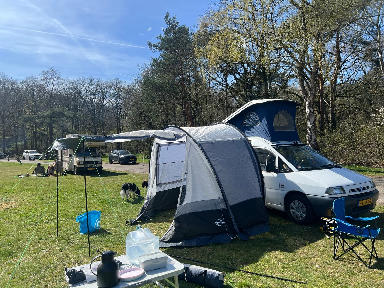 Goed onderhouden Fiat Scudo Knaus camper 1.9 TD, Hefdak, Buscamper of Camperbus, Fiat, Particulier