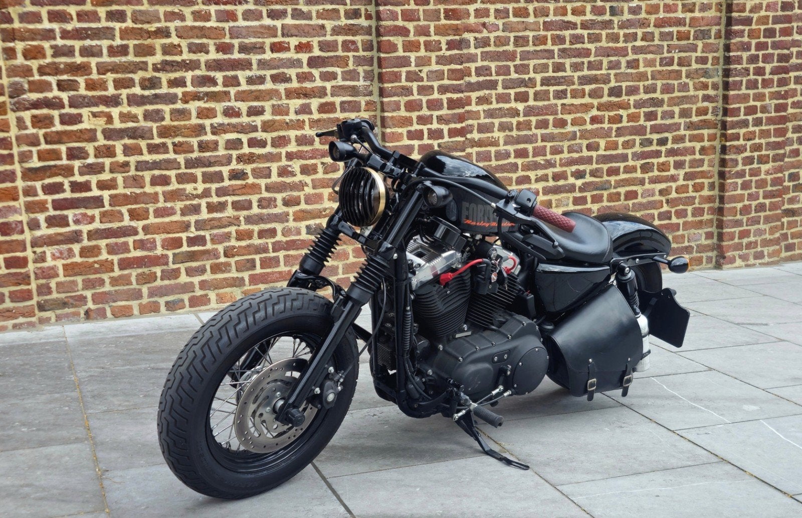 Harley Davidson Forty Eight XL1200X Origineel NL, Motoren, LED Verlichting, 2 cilinders, Chopper, Gebruikt