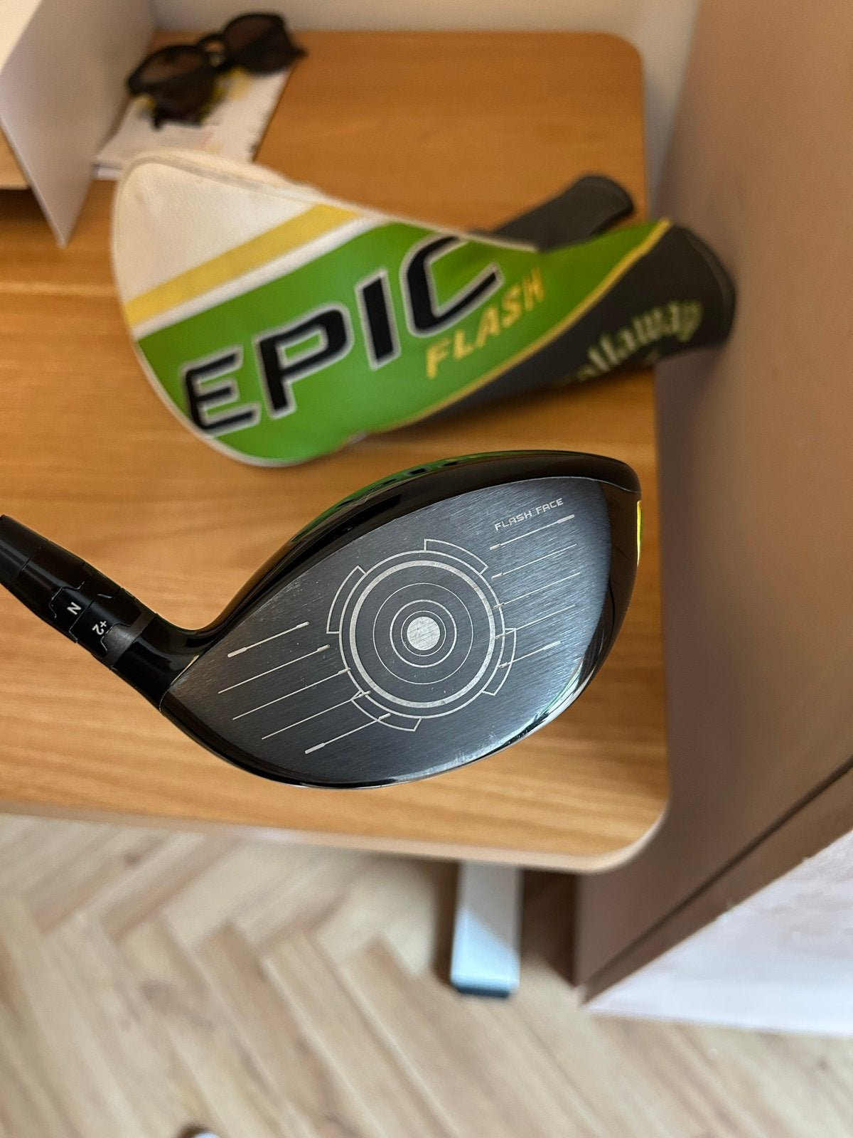 Callaway Epic Flash driver linkshandig 9.0 stiff, Ophalen of Verzenden, Zo goed als nieuw, Club, Callaway