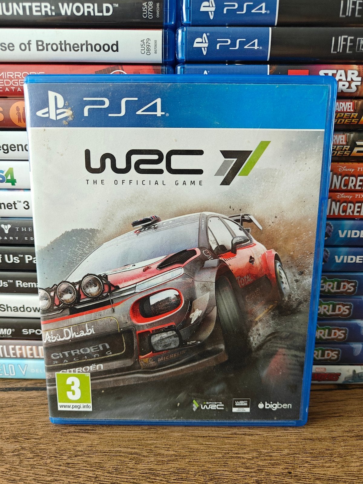 WRC 7 playstation 4, ., 1 speler, Ophalen of Verzenden, Zo goed als nieuw
