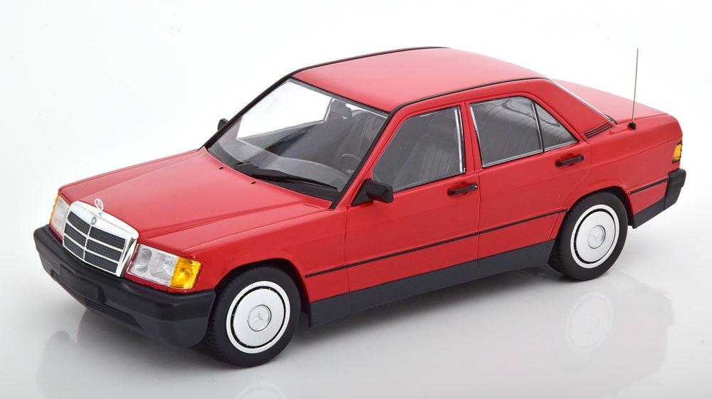 Mercedes-Benz 190E (W201) 1982 Rood 1-18 Minichamps Limited, Minichamps, Auto, Www.minichamps.de, Nieuw