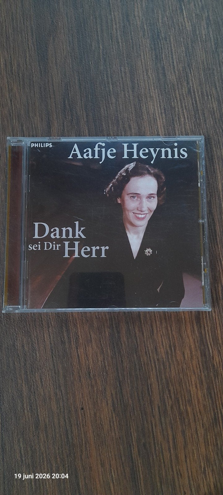 Aafje Heynis - Dank sei Dir, Herr (Klassieke CD), Cd's en Dvd's, Cd's | Klassiek, Ophalen of Verzenden, Barok, Gebruikt, Vocaal