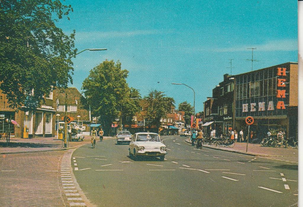 Emmen Hoofdstraat 1971, Ophalen of Verzenden, 1960 tot 1980, Gelopen, Drenthe