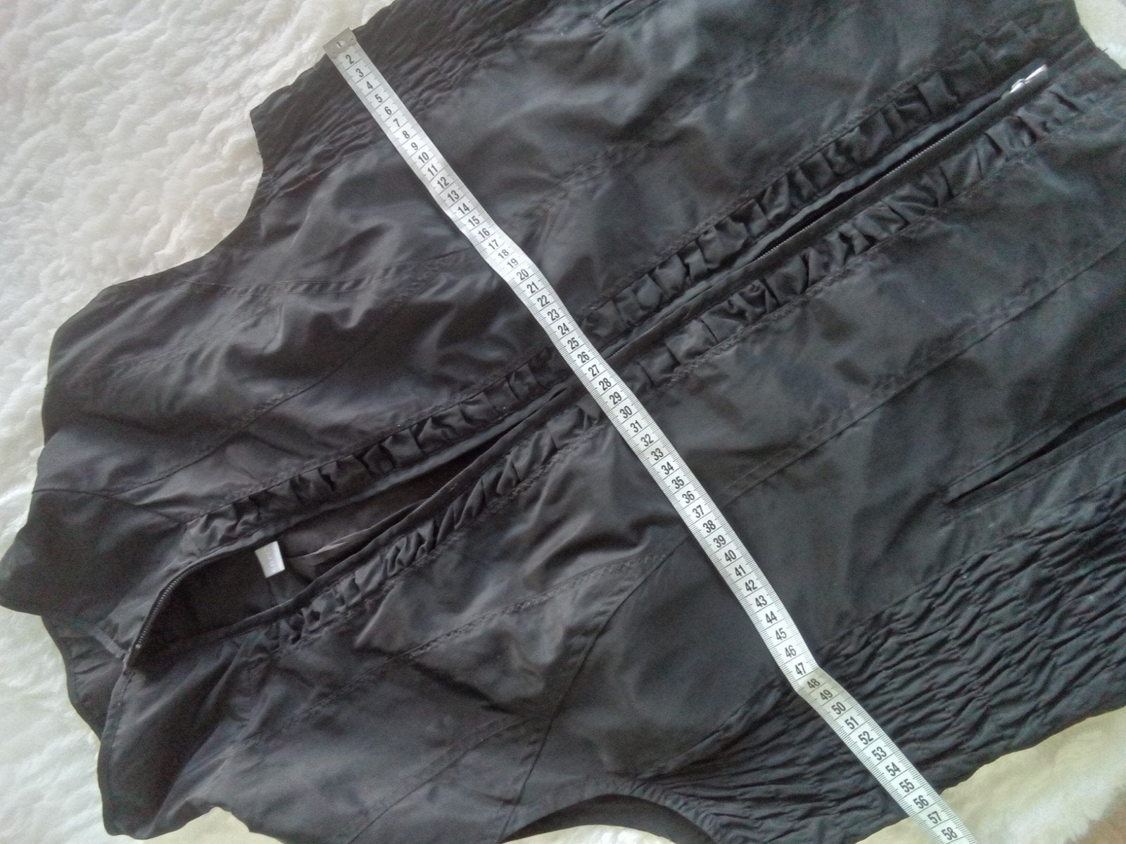 prachtige nieuw staat dunne body warmer,mouwloze jas,ERFO, Ophalen of Verzenden, Zo goed als nieuw, Zwart