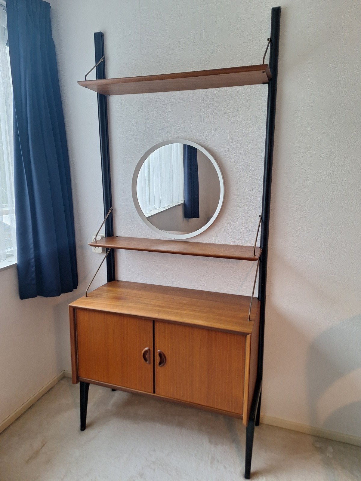 vintage wandmeubel, Ophalen of Verzenden, Gebruikt, 25 tot 50 cm