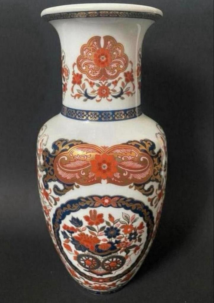 Japanse Imari Gokd Kabuki Vaas, Ophalen of Verzenden