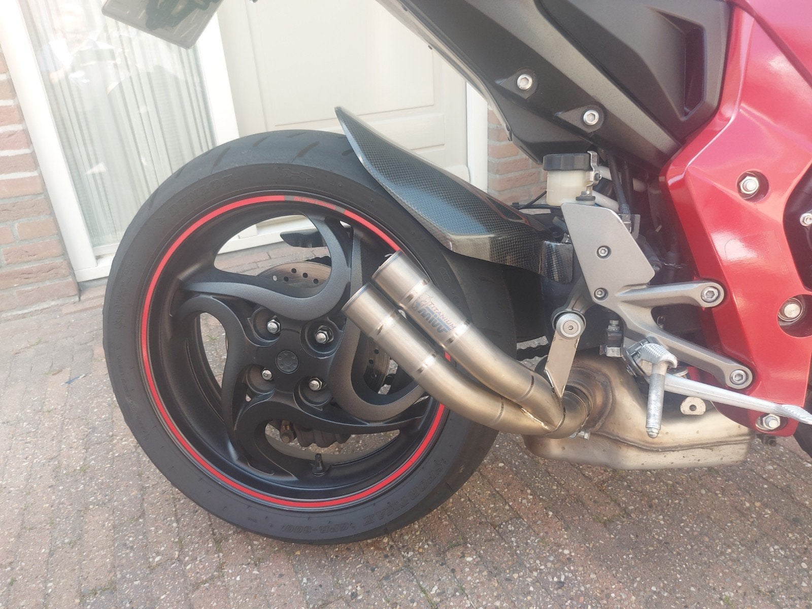 Mivv Double Gun Honda Cb1000r Slip -on, Ophalen of Verzenden, Gebruikt