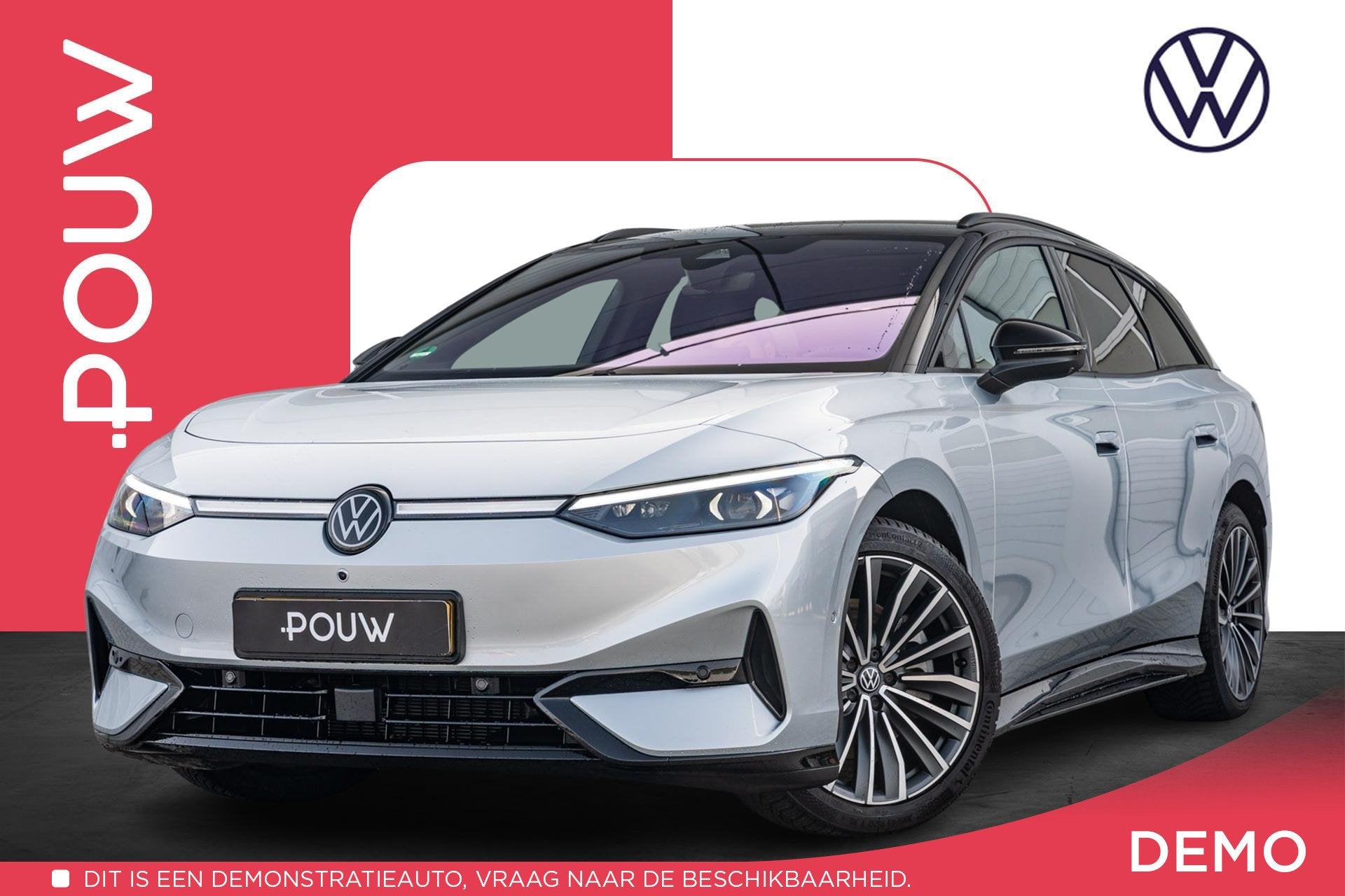 Volkswagen ID.7 Tourer 286pk Pro Limited Edition 77 kWh | Tr, Auto's, Volkswagen, Automaat, 12 maanden, Achterwielaandrijving