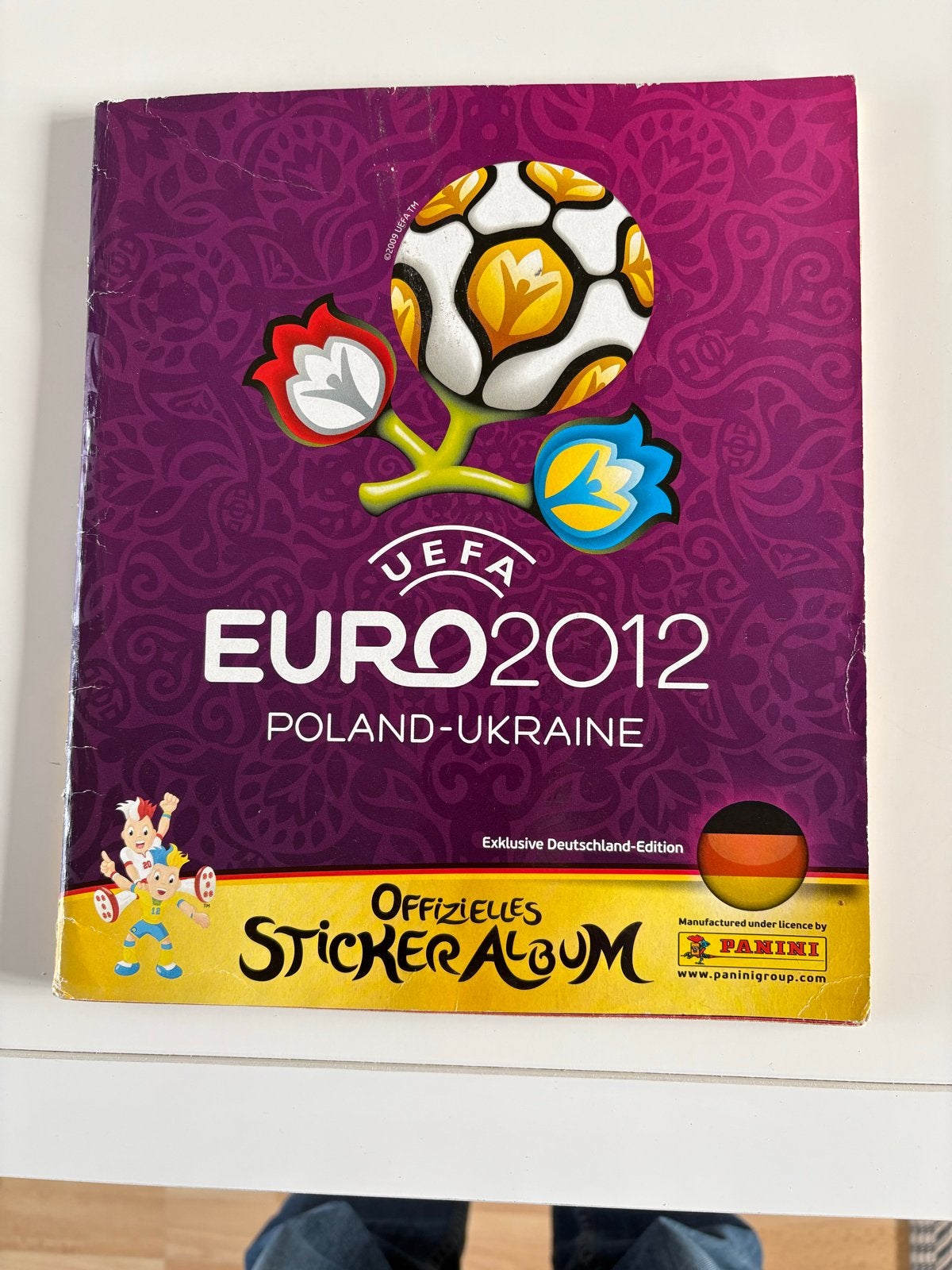 Panini EURO 2012 Polen en Oekraïne Sticker Album, Ophalen of Verzenden, Gebruikt, Meerdere stickers
