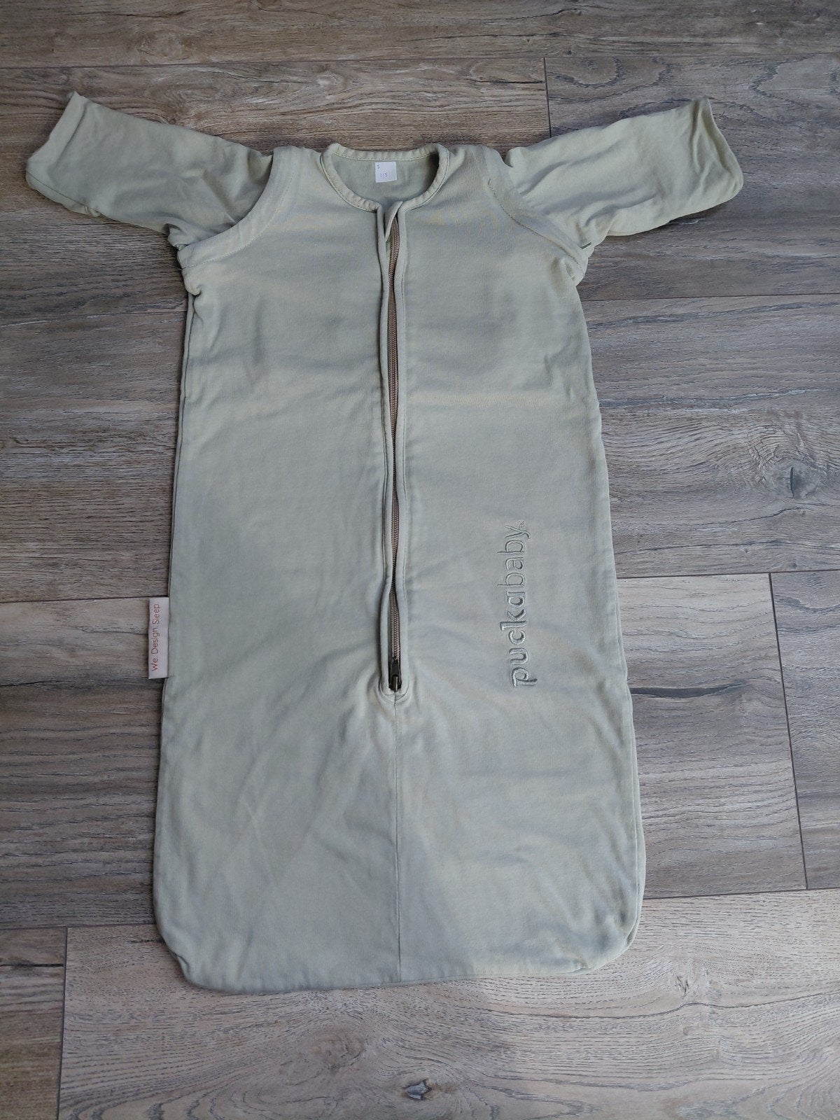 Puckababy newborn bag, Olive, zeer goede staat, Groen, Inclusief buikband, Puckababy, Ophalen of Verzenden