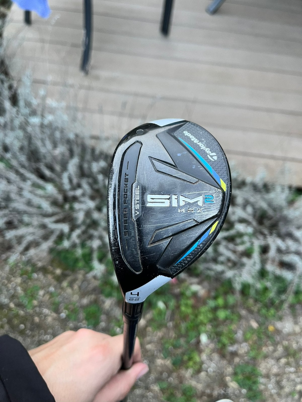 TaylorMade SIM2 Max 4-hybride – R-flex, Sport en Fitness, Ophalen of Verzenden, Gebruikt, Club