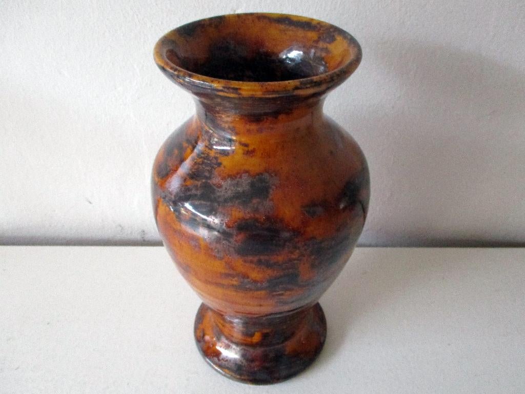 Atelier Quatre Mains Breda vintage vaas keramiek aardewerk, Ophalen of Verzenden