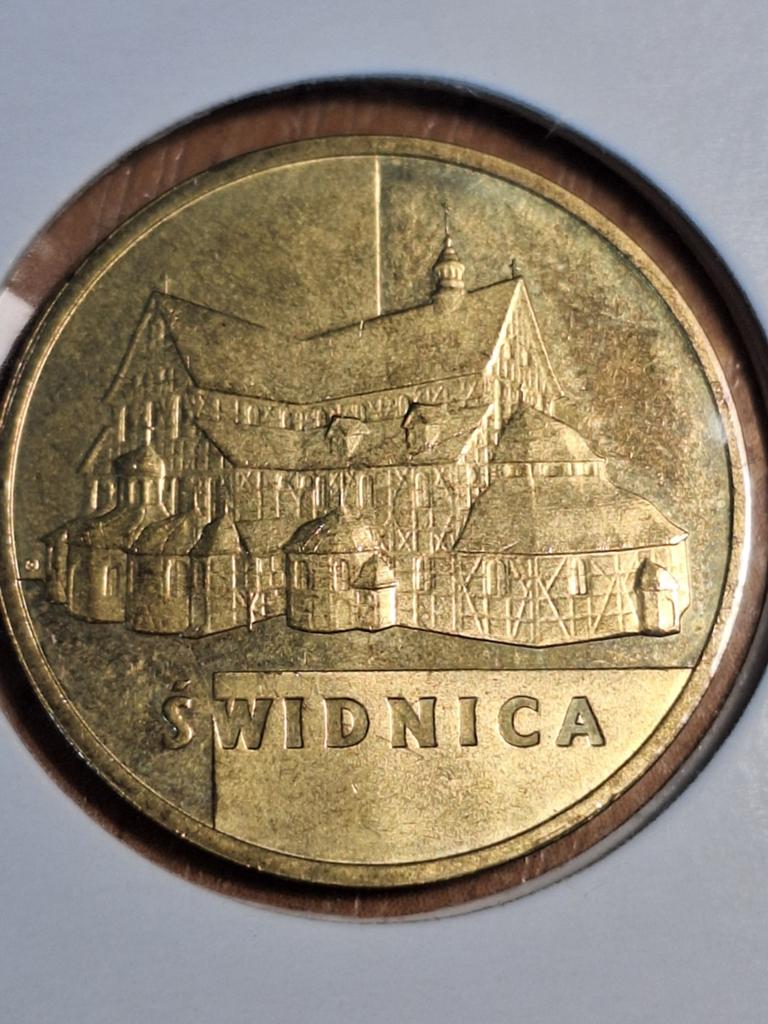 POLEN 2 zlote 2007, Swidnica (#93), Ophalen of Verzenden, Polen, Losse munt