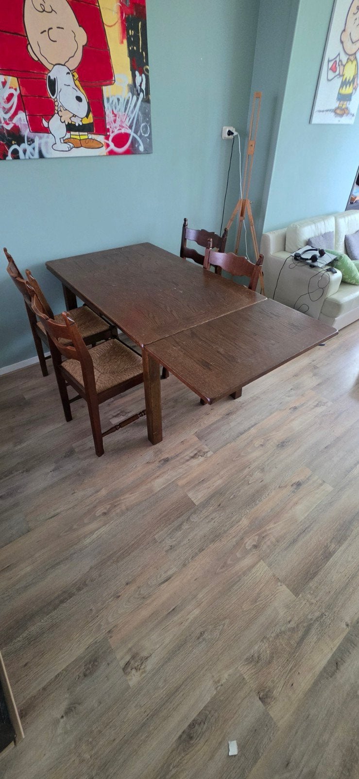 bank tafel tv meubel, Ophalen, Gebruikt, Rechthoekig
