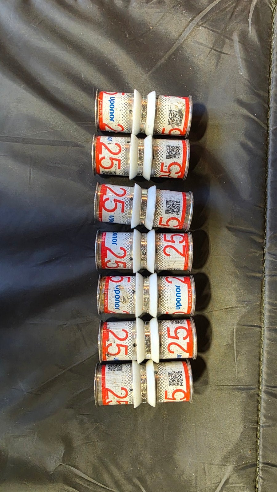 7x Uponor S-Press Plus perskoppeling sok 25 x 25, Overige materialen, Overige typen, Nieuw, Minder dan 2 meter